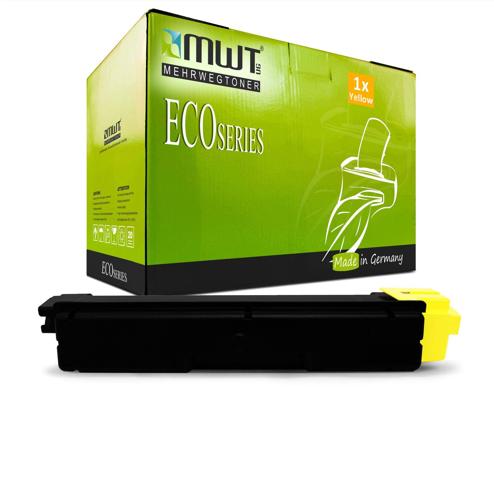 Eurotone Tonerkartusche TK590, TK590Y, (Einzelpack, 1-St., Lieferumfang: 1er-Pack in Gelb Toner in Gelb), Eurotone Toner TK590, TK590Y, 1er-Pack in Gelb, Gelb