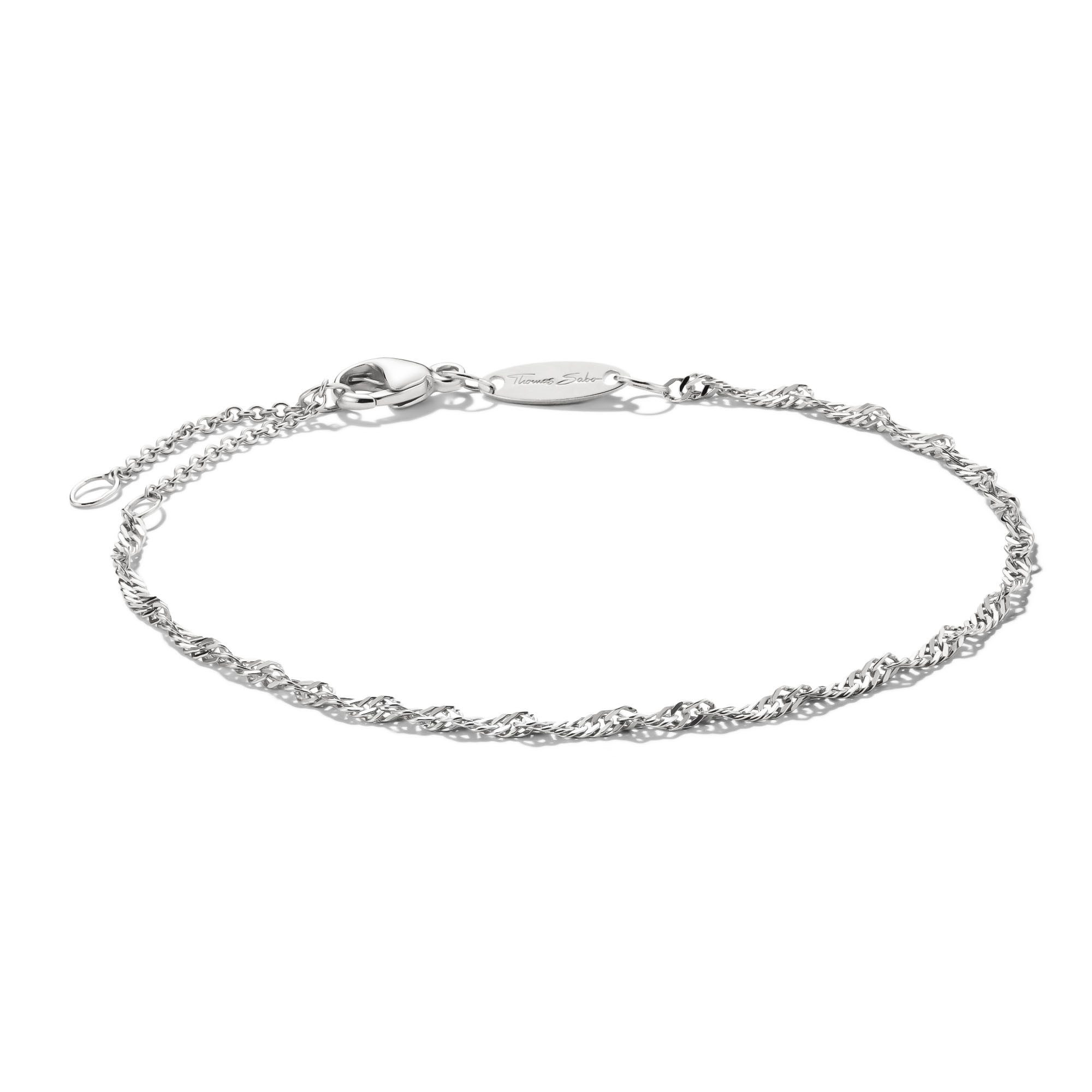 THOMAS SABO Armband Singapur-Armband, A2208-001-21-L19v, A2208-413-39-L19v