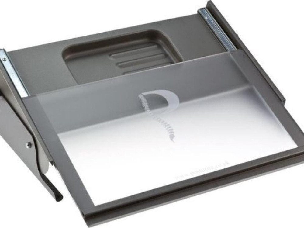 Posturite Laptop-Ständer Multidoc Documenthalter Grau, (Multidoc Documenthalter Grau)