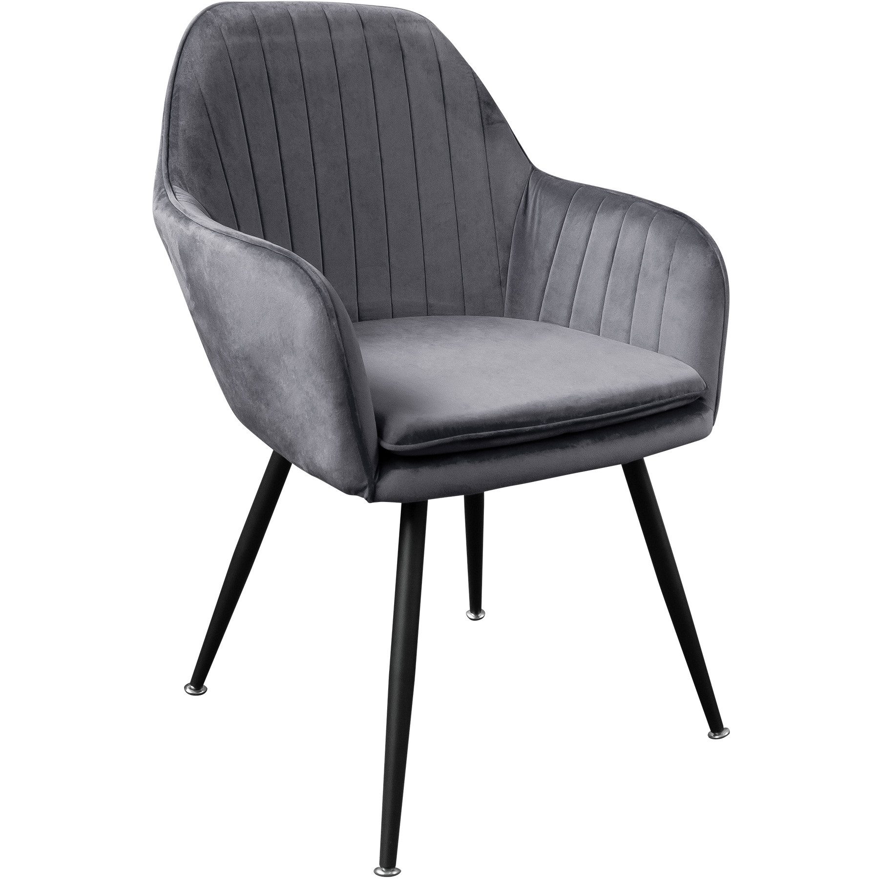 TRISENS Esszimmerstuhl Gloria (Stück, 1 St), Essstuhl mit abgestepptem Samt günstig online kaufen