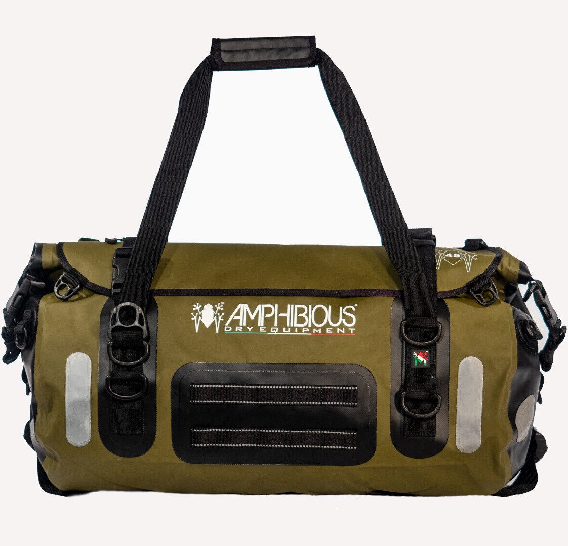 AMPHIBIOUS Fahrradrucksack Voyager II 60 liters wasserdichte Tasche, Wasserdicht wasserabweisend reflektierende wasserdichte
