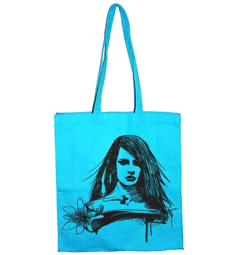 Tragetasche Chalk Flower Girl Tote Bag