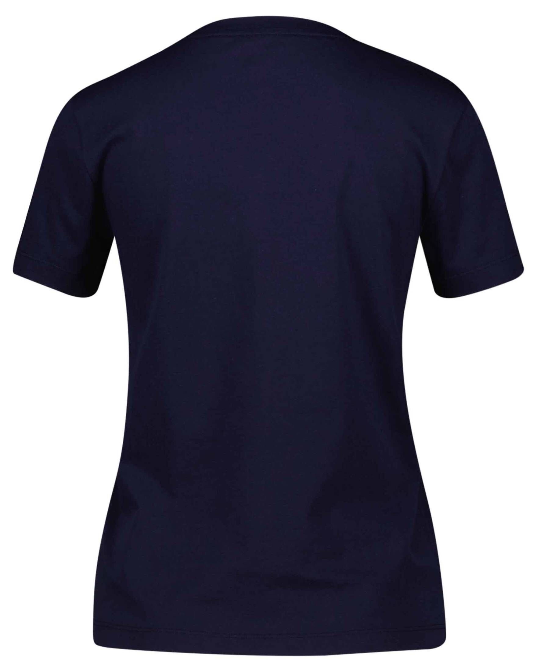 T-Shirt (52) marine Gant T-Shirt Damen (1-tlg)