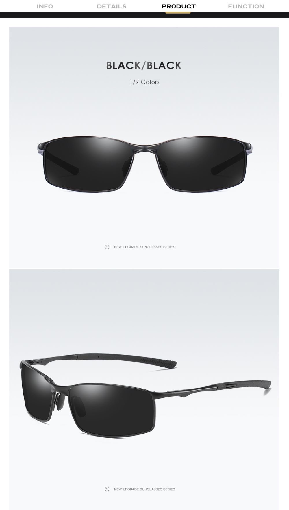 PACIEA Sonnenbrille Polarisierte Outdoor-Sport UV Schutz günstig online kaufen