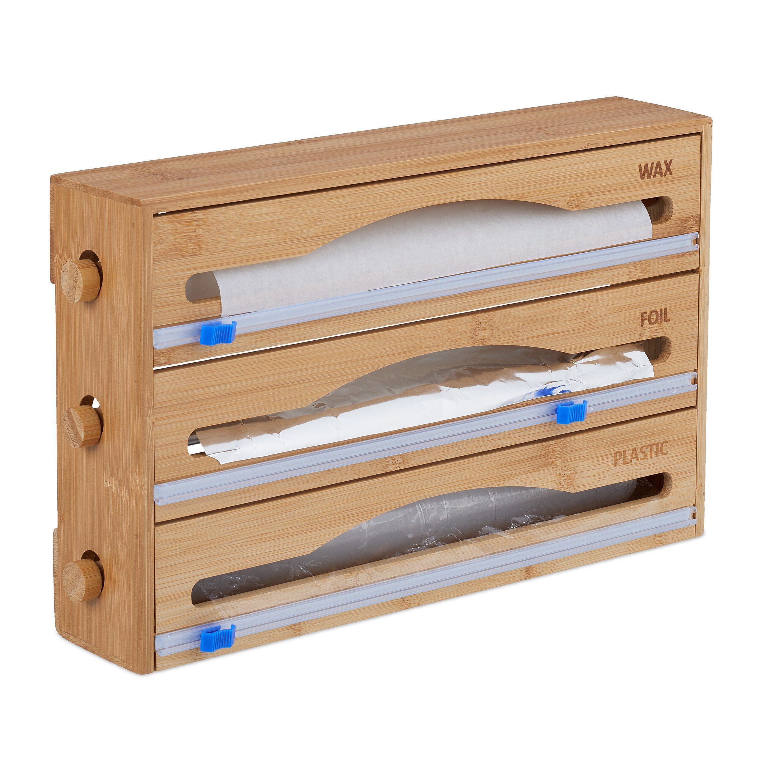 relaxdays Дозатор фольги 3 in 1 Дозатор фольги