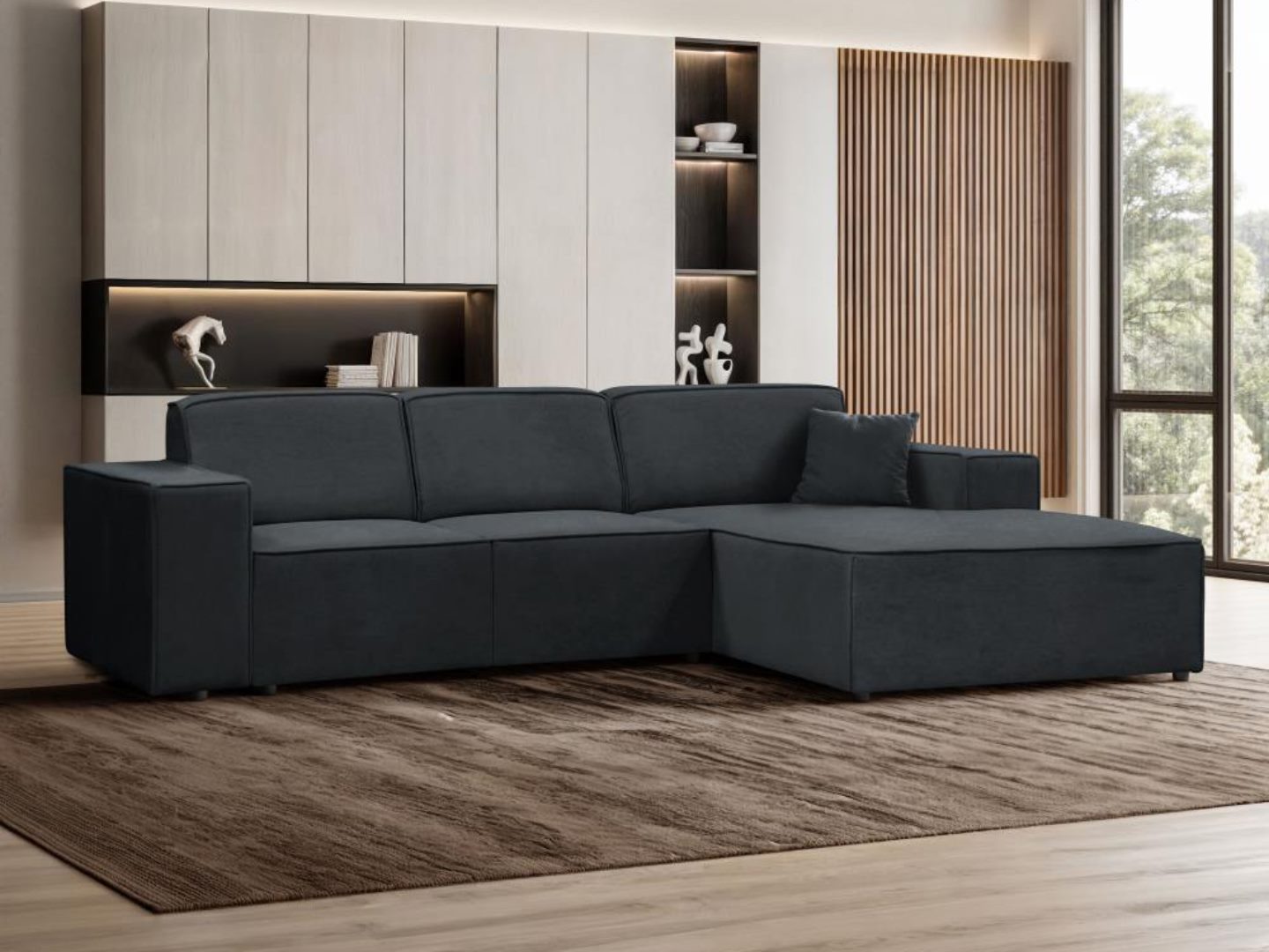 Beautysofa Ecksofa PEDRO, Breite: 267cm, viele günstig online kaufen