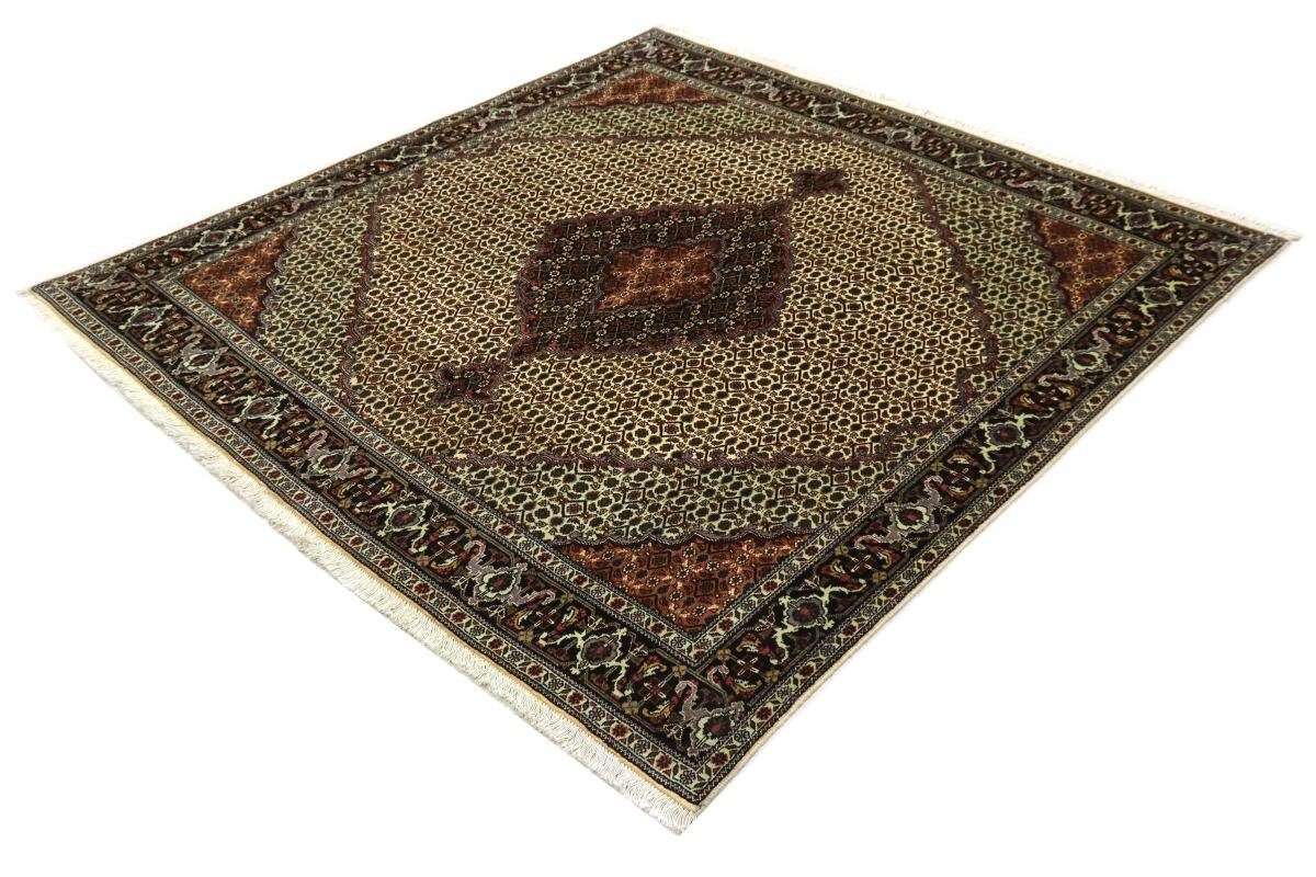 Orientteppich Täbriz Mahi 199x209 Nain Trading, Orientteppich rechteckig, Handgeknüpfter / Höhe: mm Perserteppich, 7