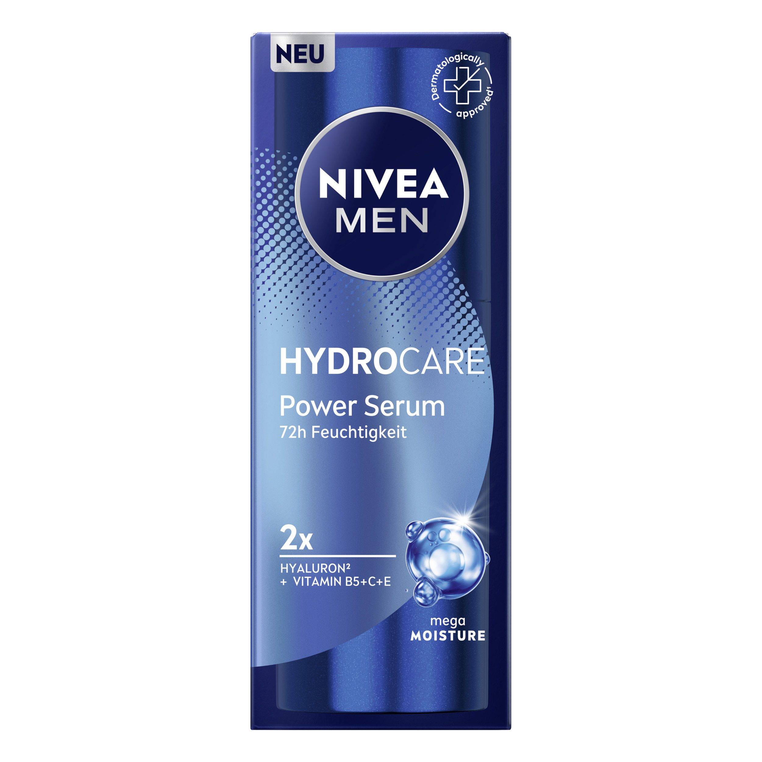 Nivea Men Gesichtsfluid Hydrocare Power Serum 30ml, 1-tlg.