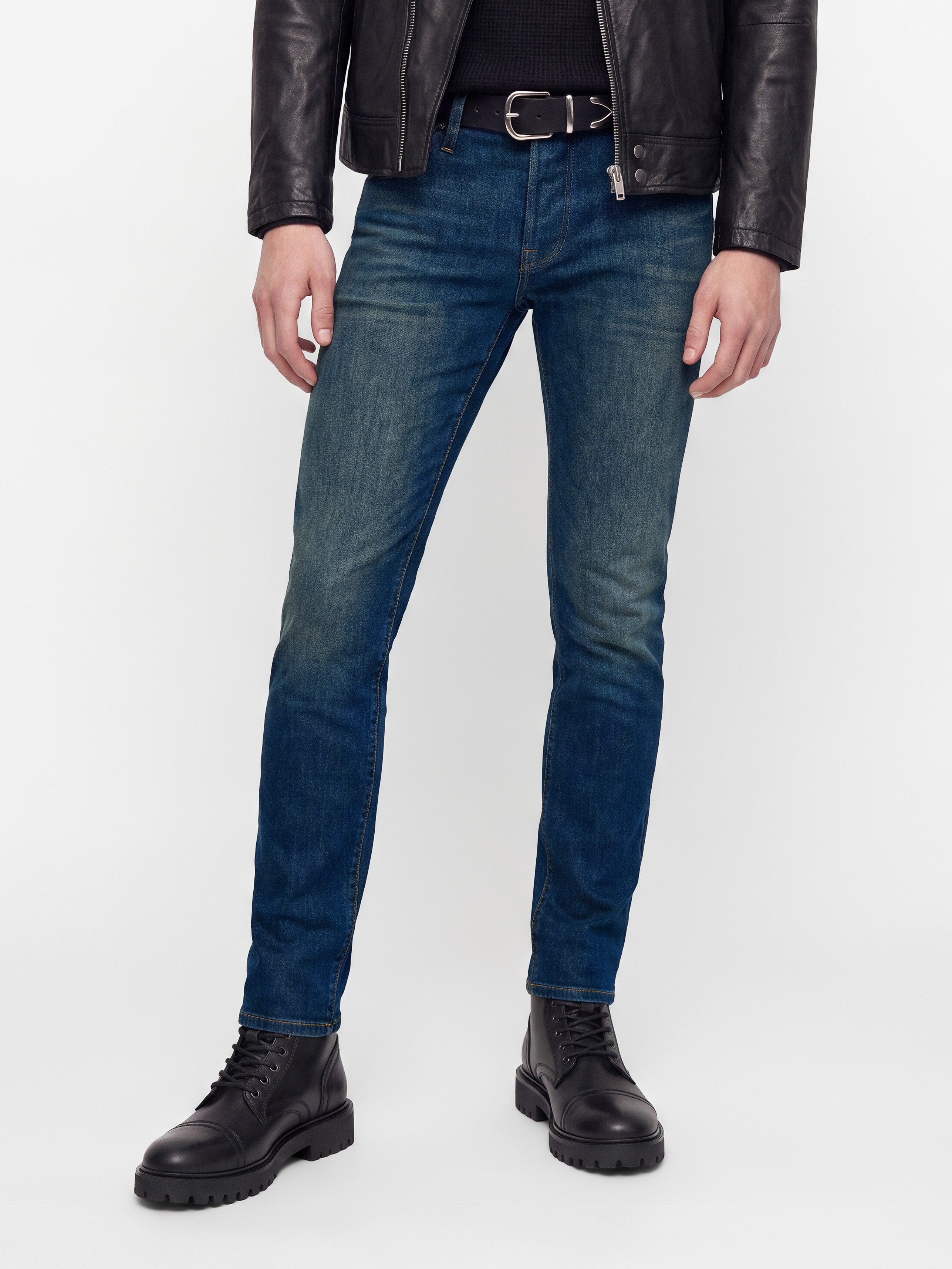 Jack & Jones Slim-fit-Jeans JJIGLENN JJICON JJ 619 50SPS NOOS Baumwollmischung, slim fit