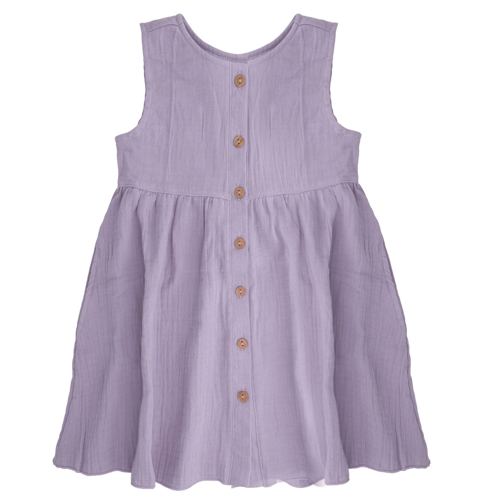 MAXIMO Sommerkleid GOTS MINI GIRL-Kleid Musselinstoff (1-tlg)