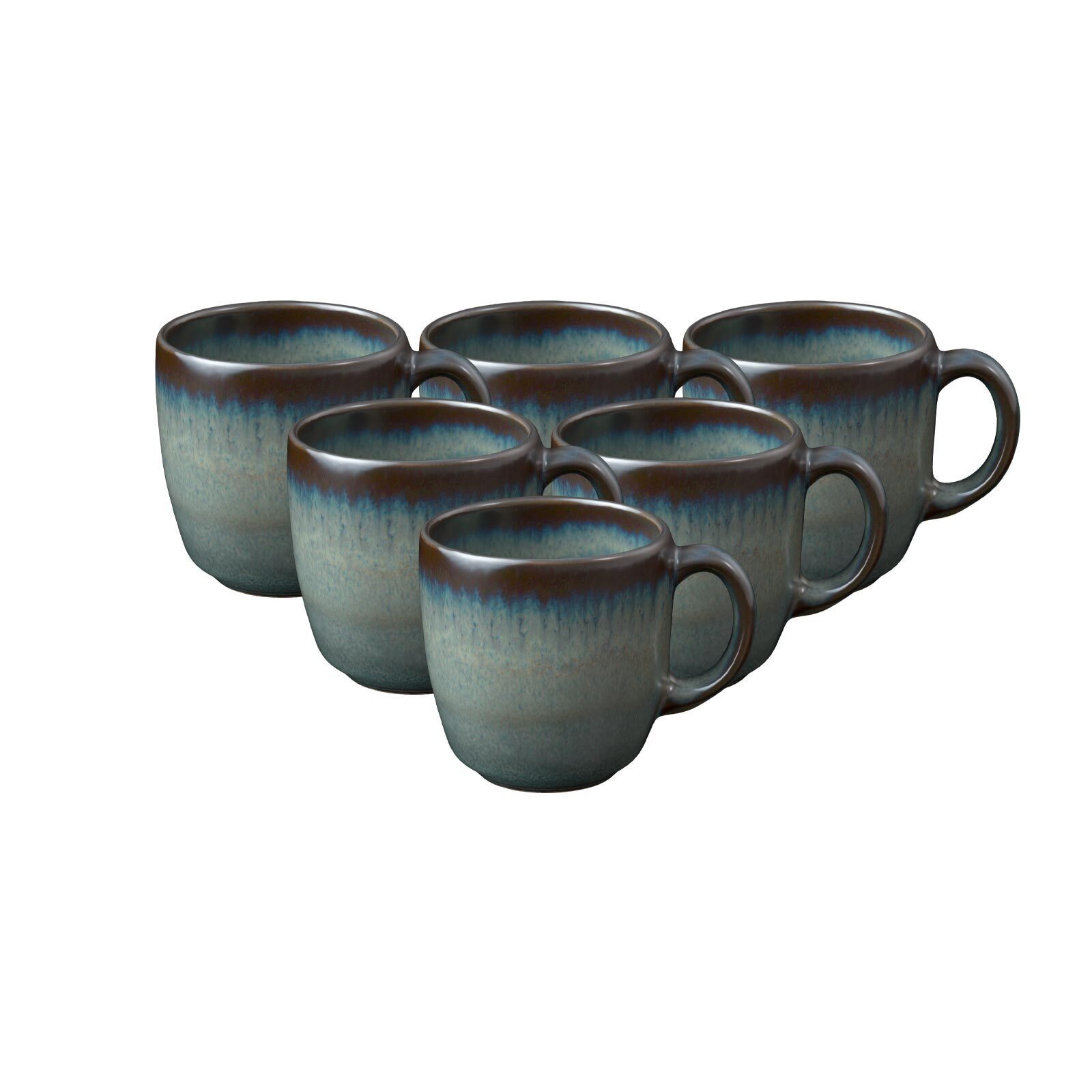 Tasse Lave Kaffeetassen 190 ml 6er Set