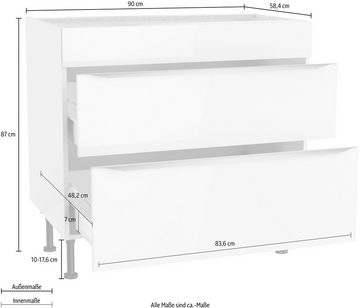 OPTIFIT Kochfeldumbauschrank Aken