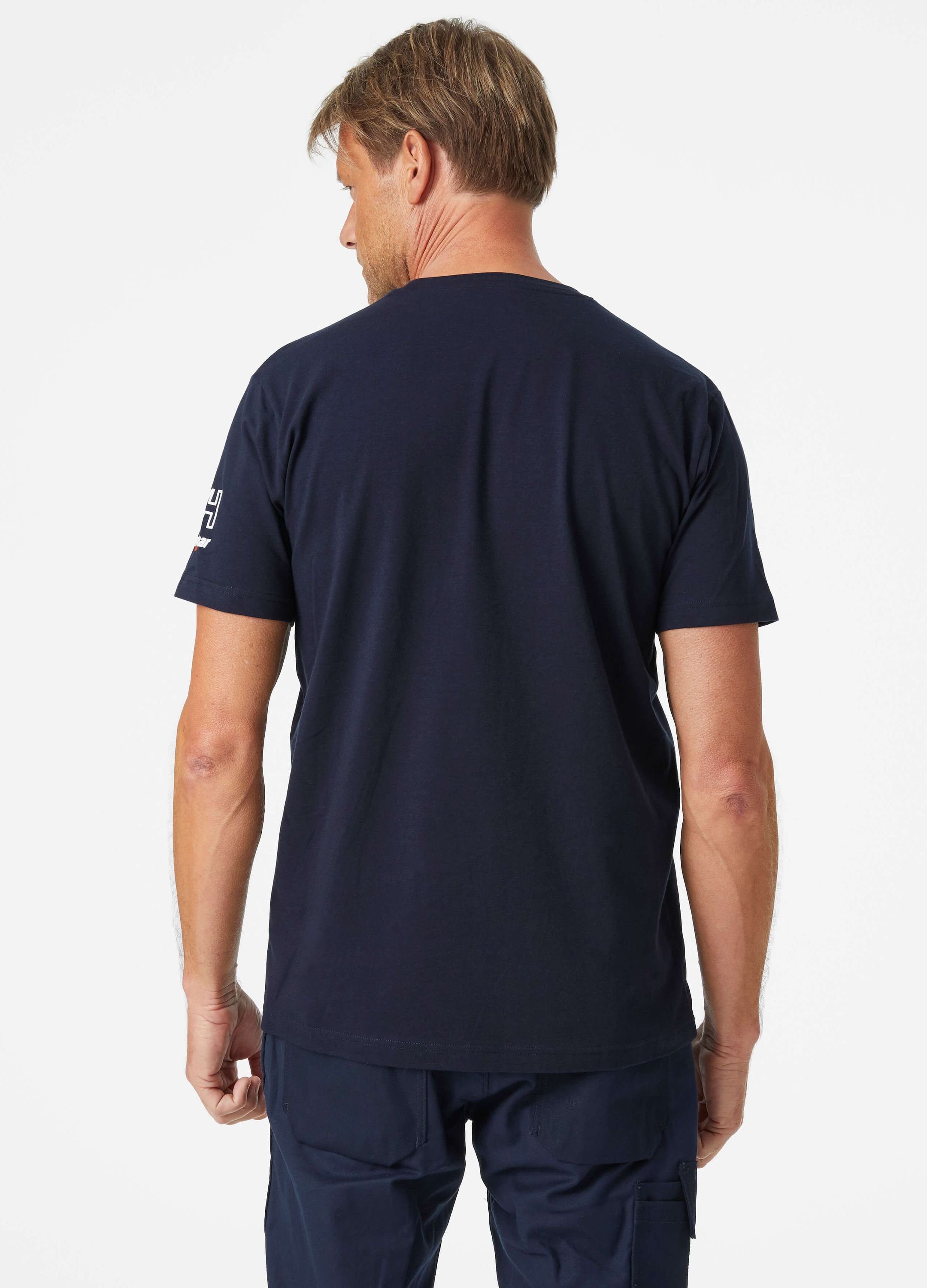 T-Shirt (1-tlg) Hansen Kensington Helly navy