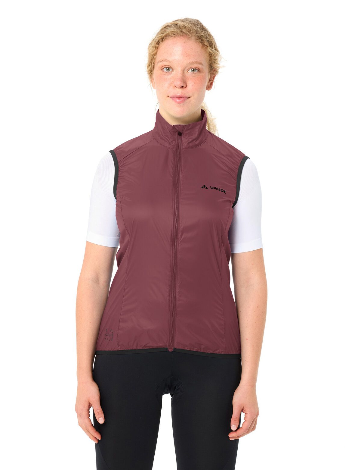 VAUDE Funktionsweste WOMEN'S MATERA AIR VEST leichtes und atmungsaktives Material, winddicht und wasserabweisend