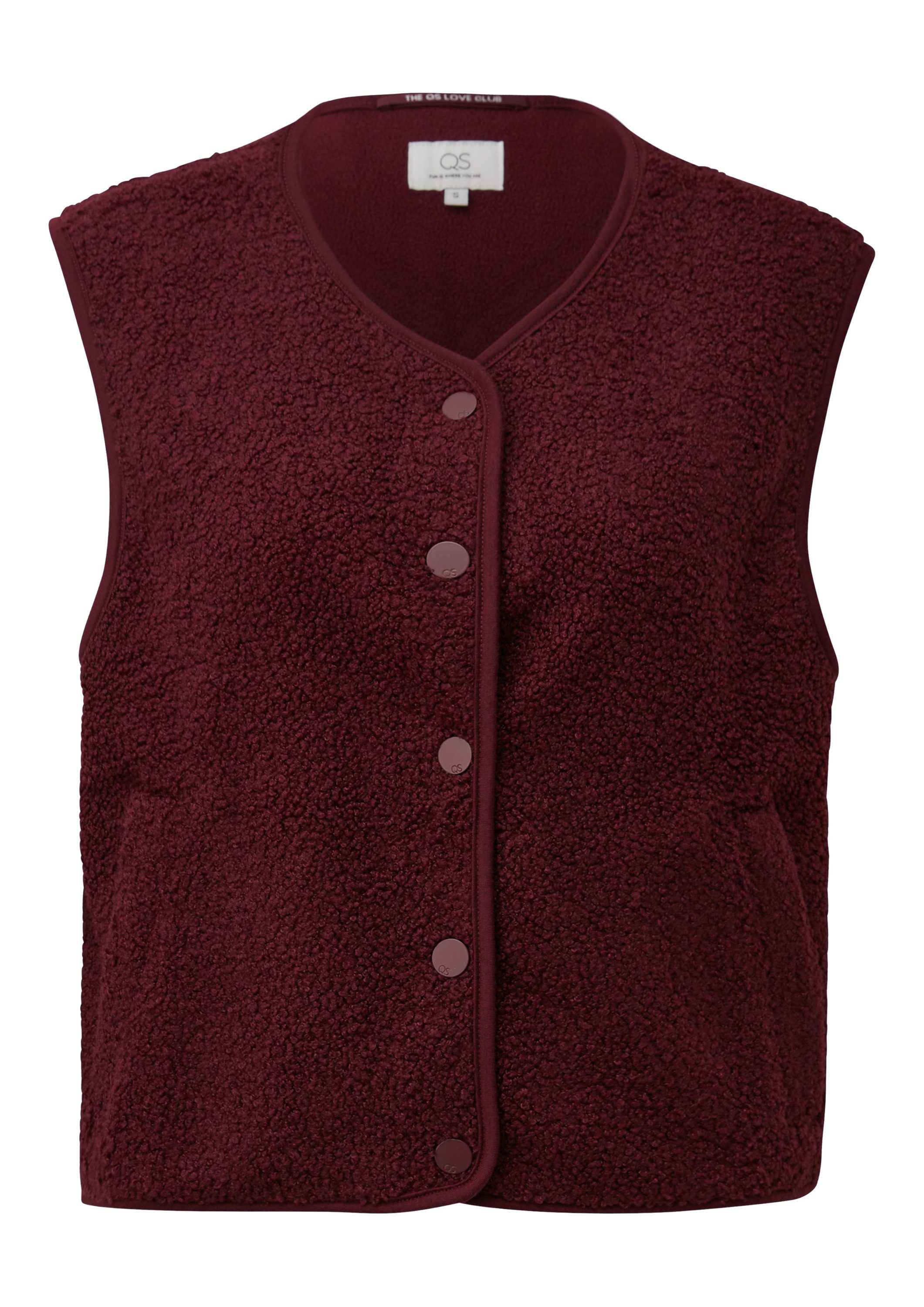 QS Funktionsweste Indoor-Weste Teddyweste günstig online kaufen