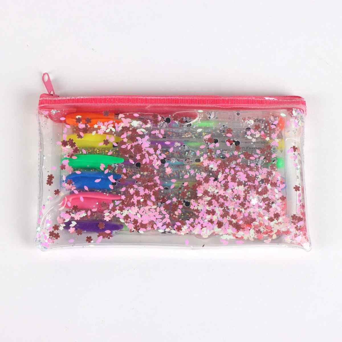 Disney Minnie Mouse Kugelschreiber Kinder Gelstift Schreibgerät Einheitsgröße, (6-tlg)