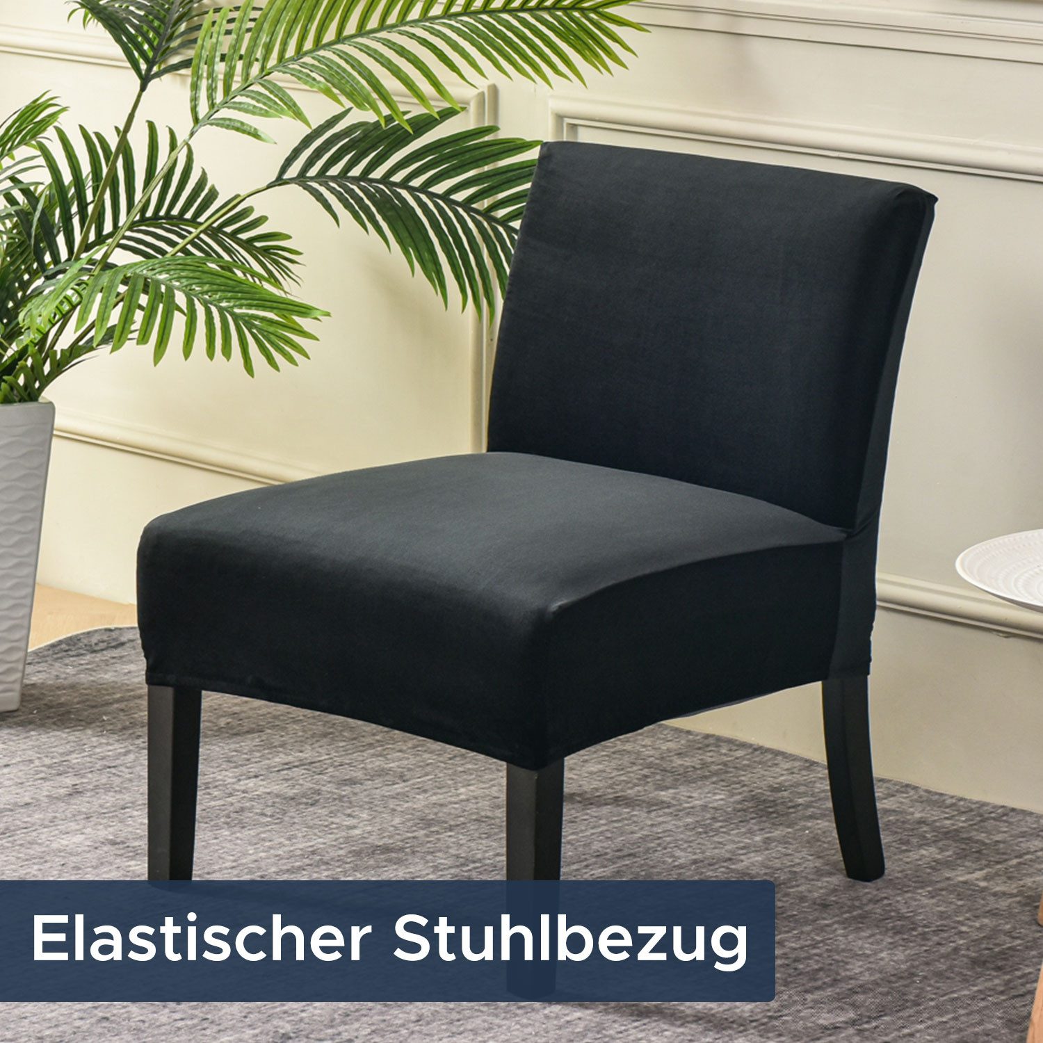 Refttenw Stuhlhusse Stretch Sesselhussen Ohne Armlehnen günstig online kaufen