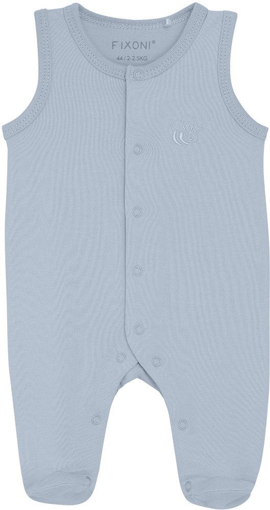 Softshelloverall Romper with Feet Solid