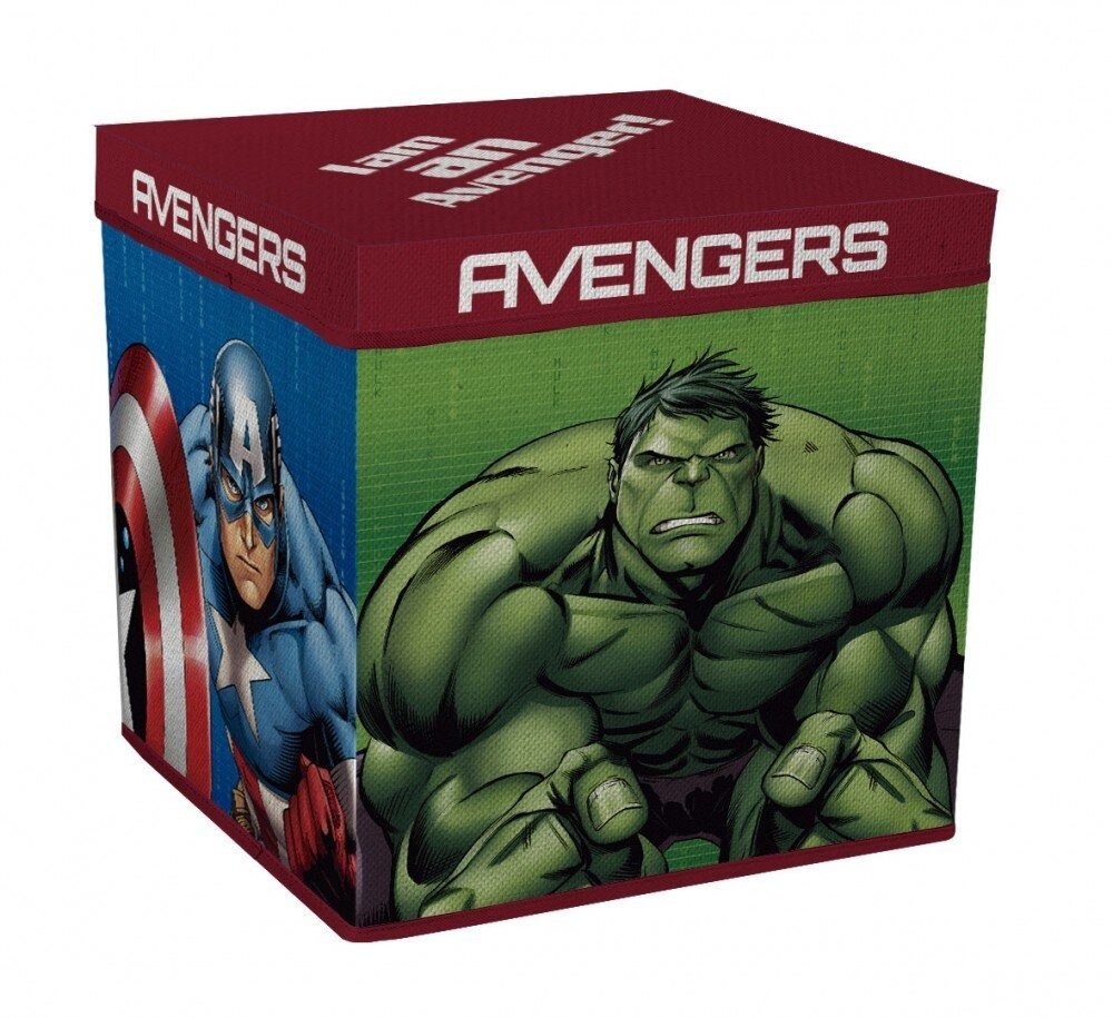 Arditex Aufbewahrungsbox Avengers Spielzeugaufbewahrung 30×30×30 cm