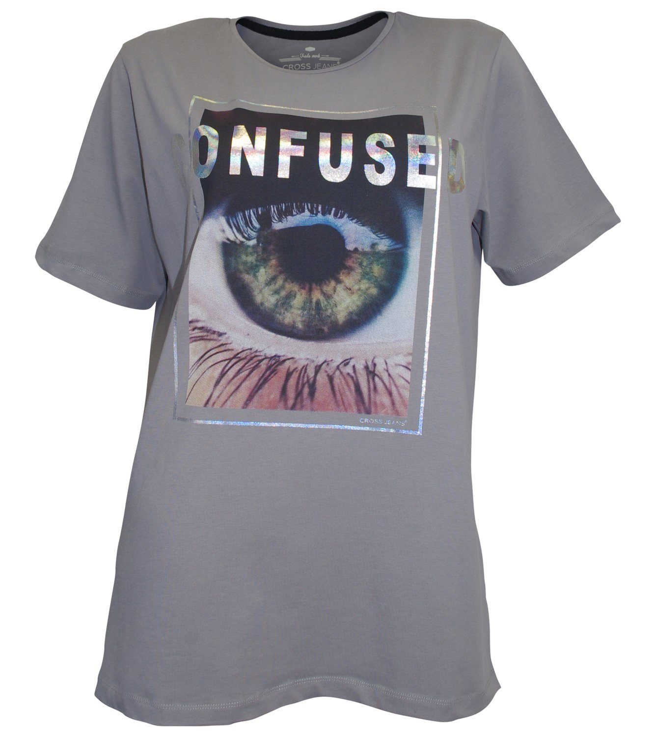 YESET T-Shirt Damen T-Shirt Confused Print günstig online kaufen