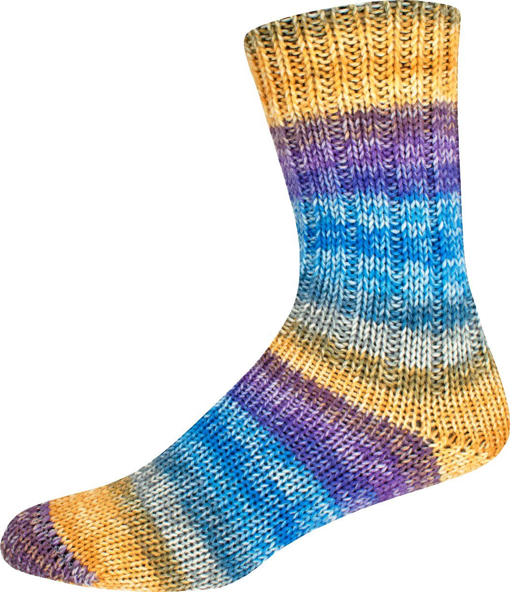 ONline Wolle Supersocke Merino-Color Häkelwolle, Sortierung 349 150 g