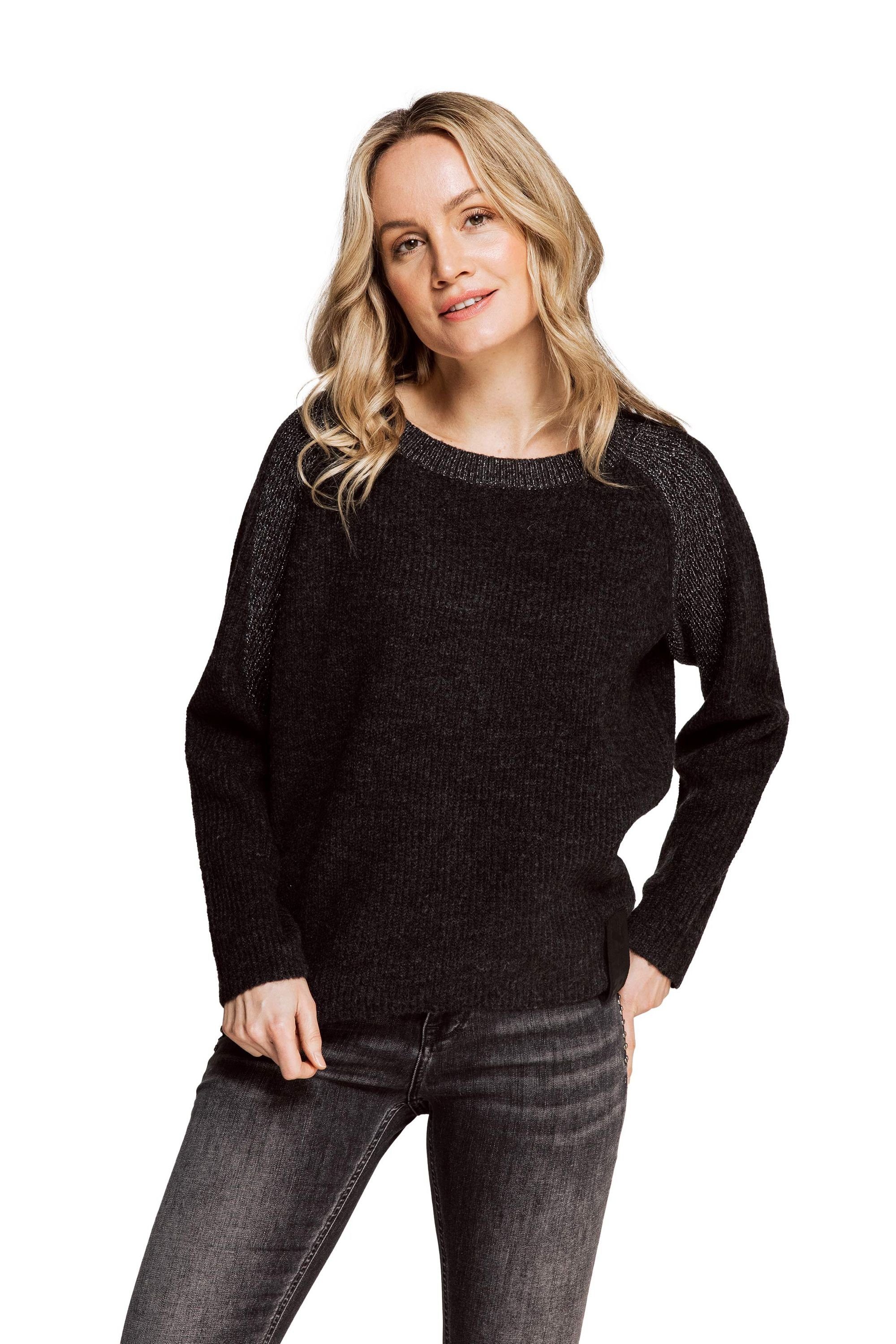 Sweatshirt Pullover ISABELLA (0-tlg) Black Zhrill