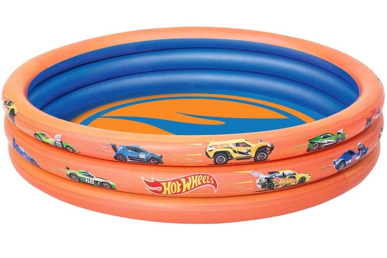 Bestway Planschbecken 93403 Hot Wheels Plansch-Becken Kinder-Pool, Swimming-Pool 122 x 25 cm
