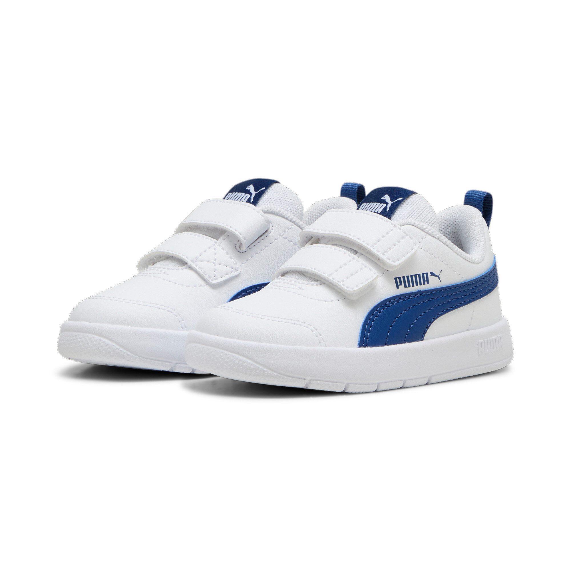 PUMA COURTFLEX V3 V INF Sneaker mit sportlichem Design, mit Klettverschluss, mit Synthetik-Laufsohle
