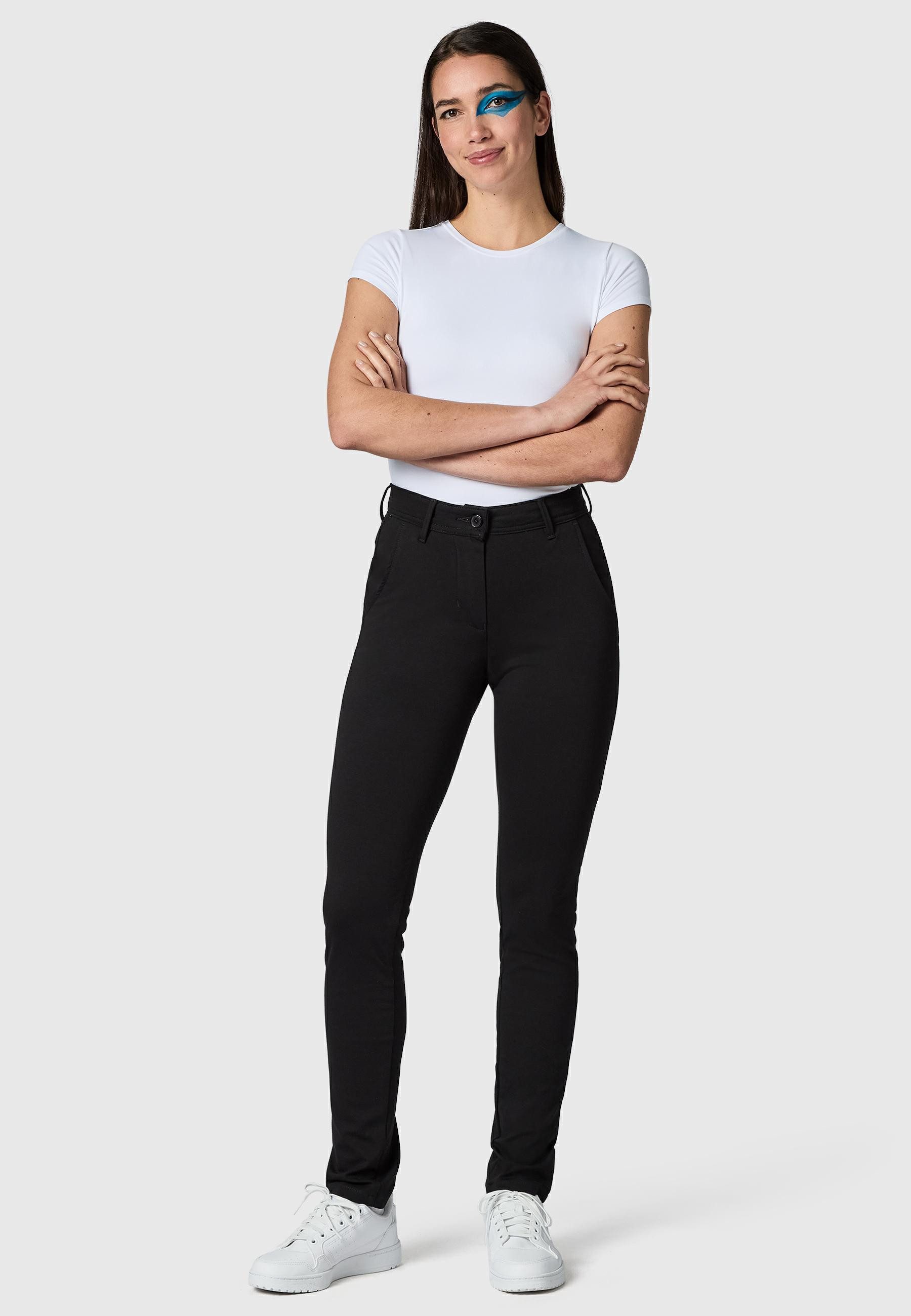 PEAK TIME Stoffhose Aurele Lange Chino-Hose mit Bio-Baumwolle