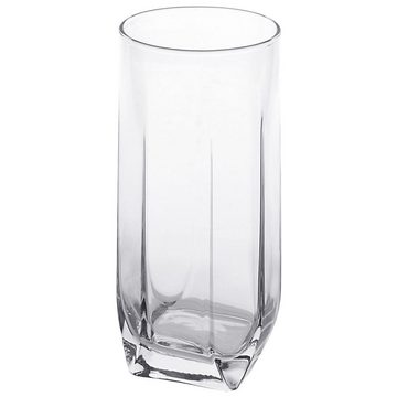 LAV Gläser-Set, 6tlg Trinkglas Wassergläser Set 330 ml Saftgläser