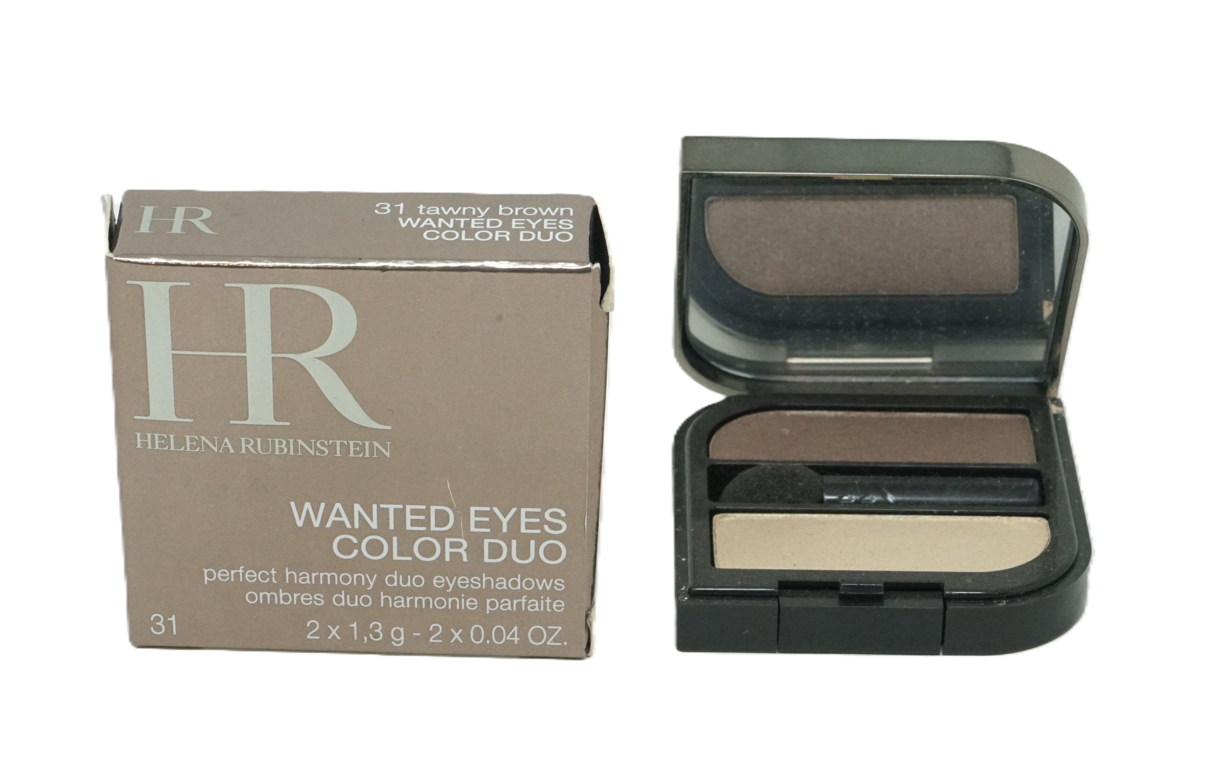 Helena Rubinstein Lidschatten Helena Rubinstein Wanted Eyes Duo Lidschatten 31 Tawny Brown 2x1,3g