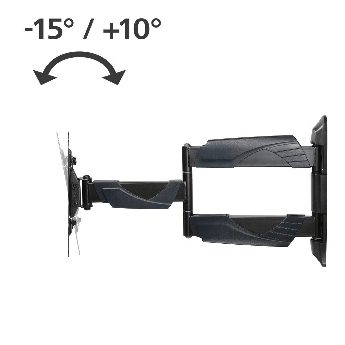 Hama TV-Wandhalterung Wandhalterung (schwenkbar, neigbar, ausziehbar, 32"- 65", VESA400x400), (bis 65 Zoll)