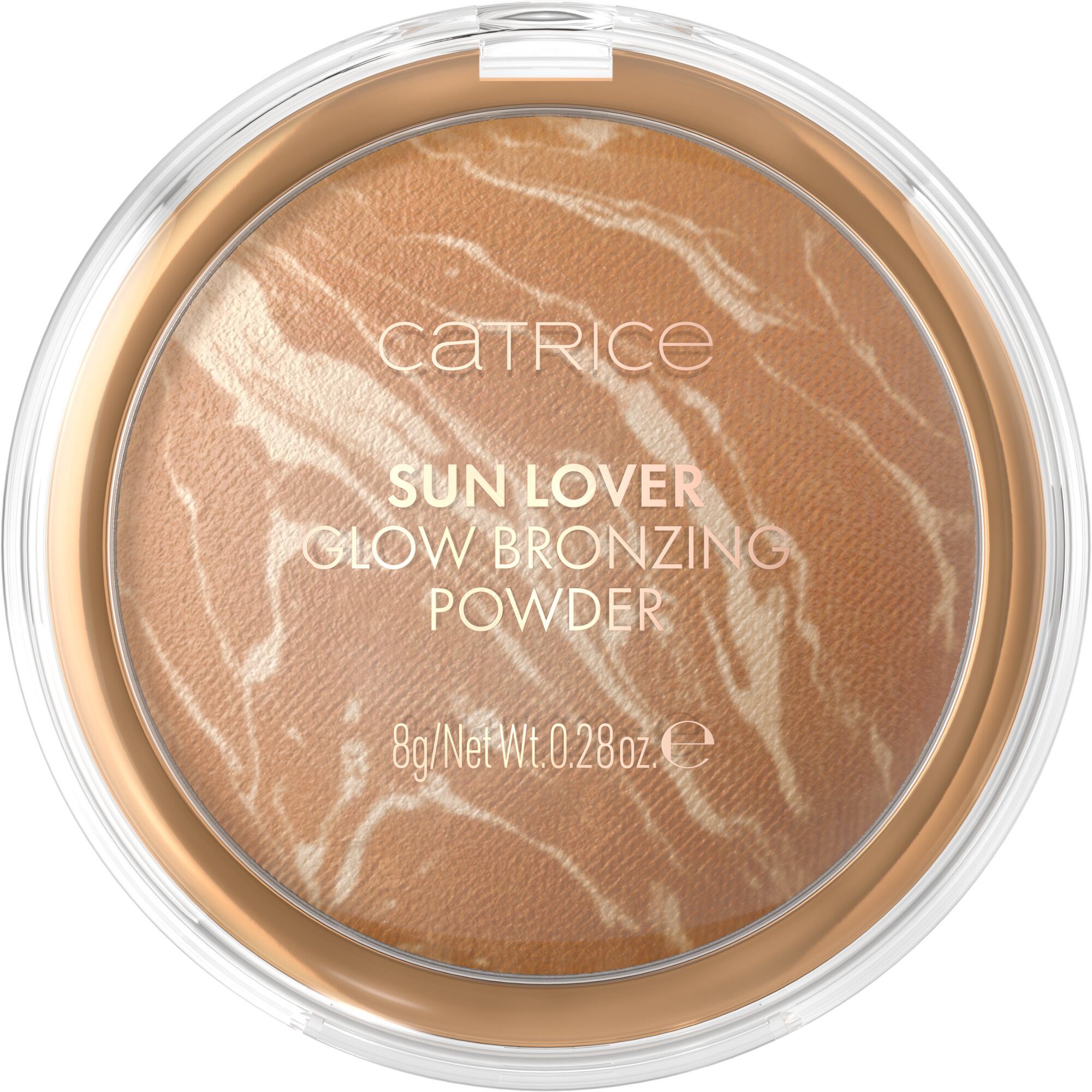 Catrice Bronzer-Puder SUN LOVER GLOW BRONZING POWDER, 3-tlg., mit lichtreflektierenden Pigmenten für einen sunkissed Look