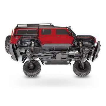 Traxxas Modellbausatz Traxxas TRX-4 LR Defender 4x4 silber RTR ohne Akku/Lader 82056 incl.