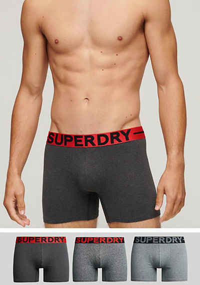 Superdry Boxershorts BOXER TRIPLE PACK (Packung, 3-St)