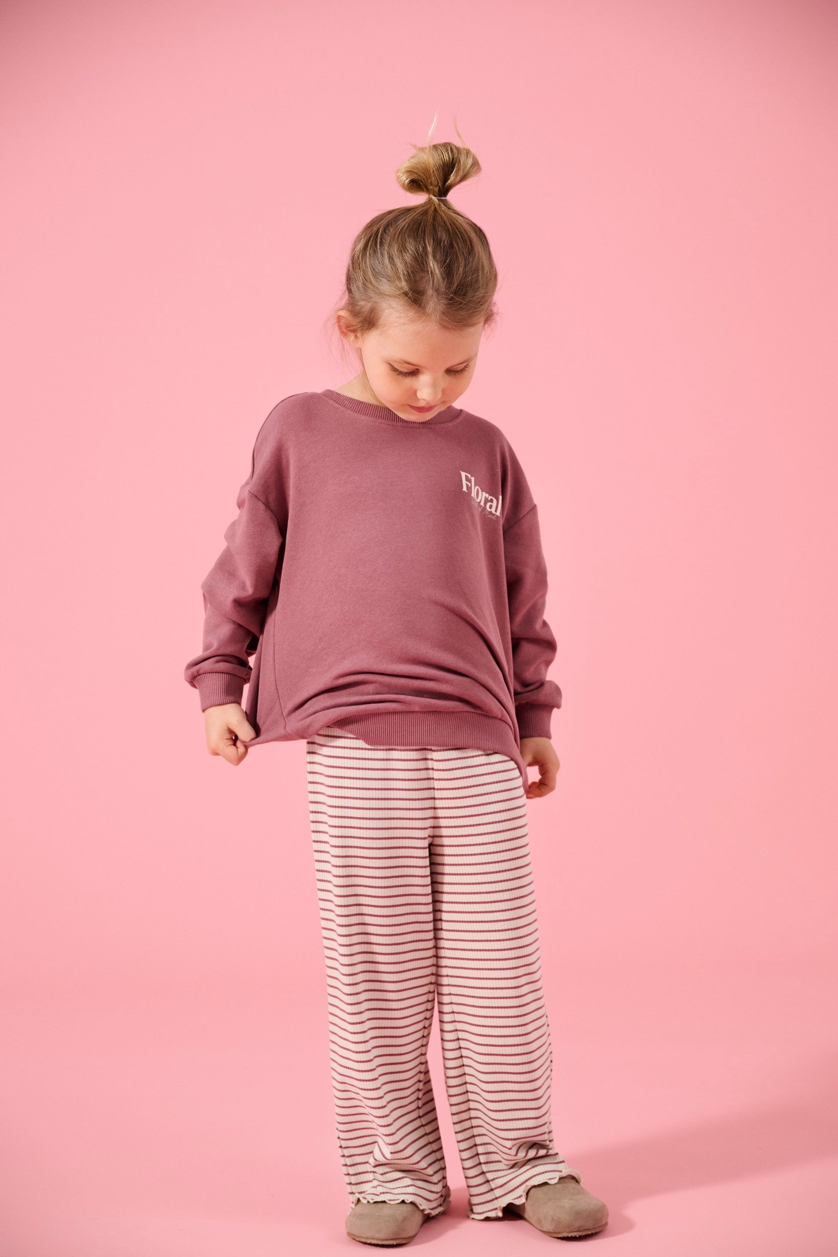 KIDS ONLY Sweatshirt KMGGEORGIA LIFE LS PRINT UB SWT NOOS