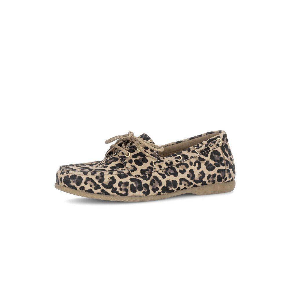Gabor - Slipper - Beige Schnürschuh