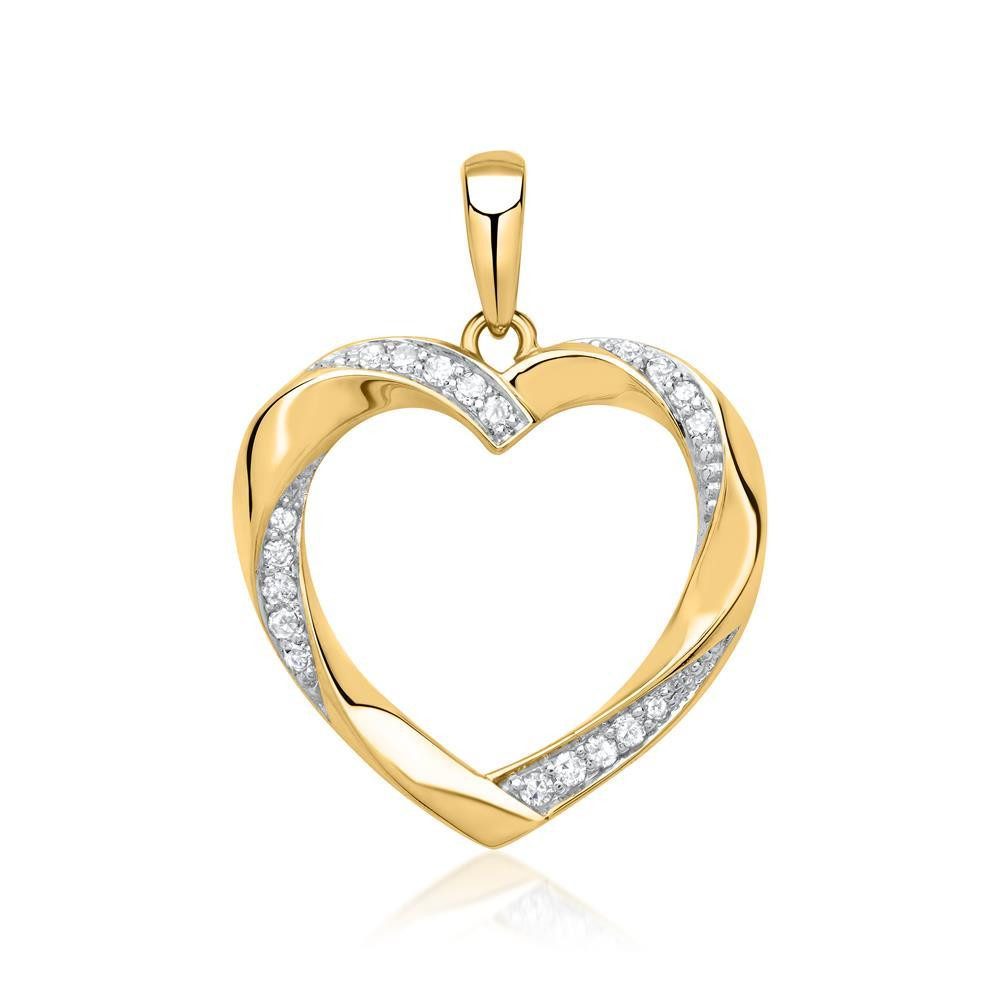 Unique Kettenanhänger Diamantanhänger ...