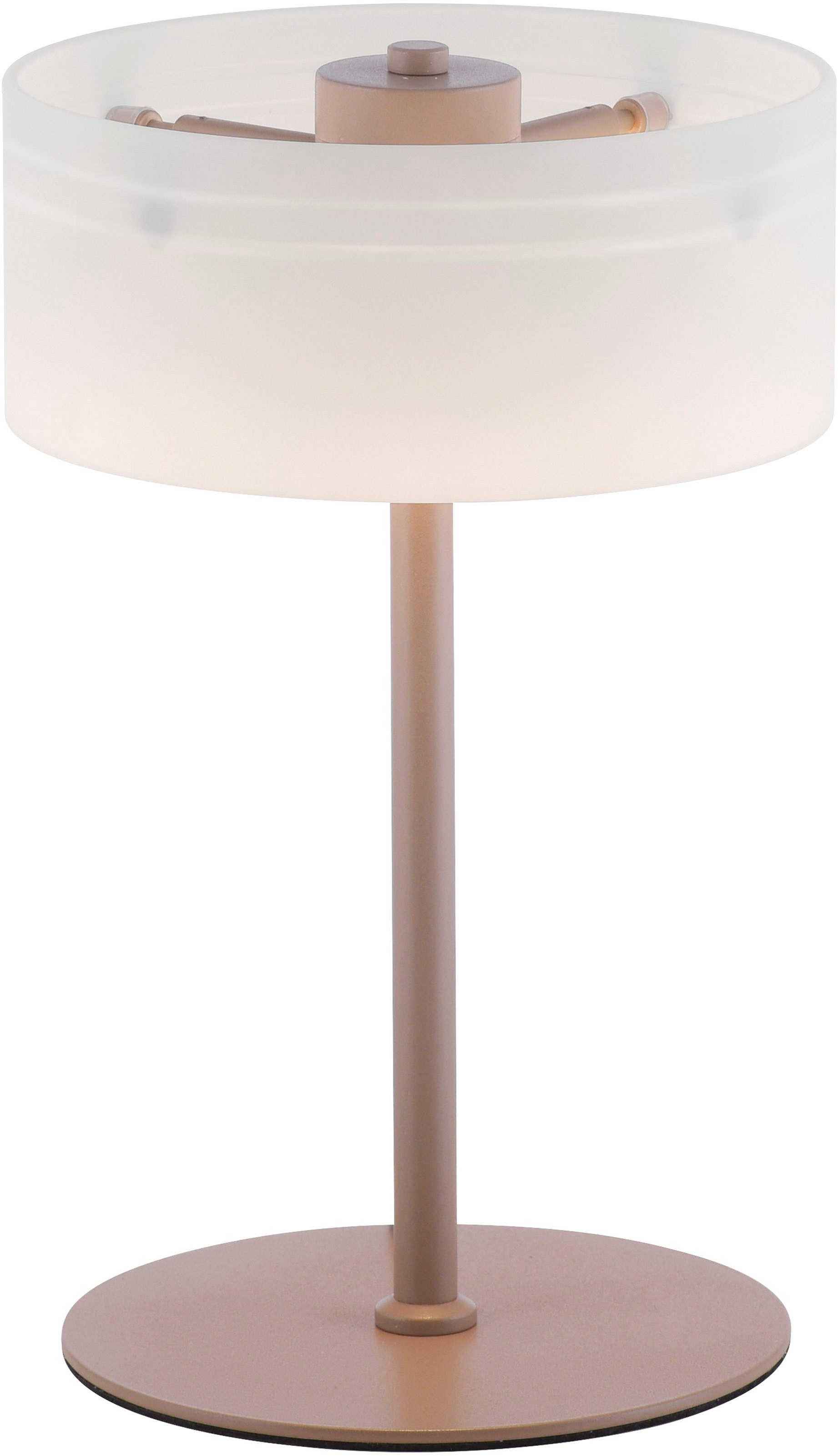 Paul Neuhaus LED Tischleuchte MARIKA, Memoryfunktion, LED fest integriert, Warmweiß, Touchdimmer, Memoryfunktion