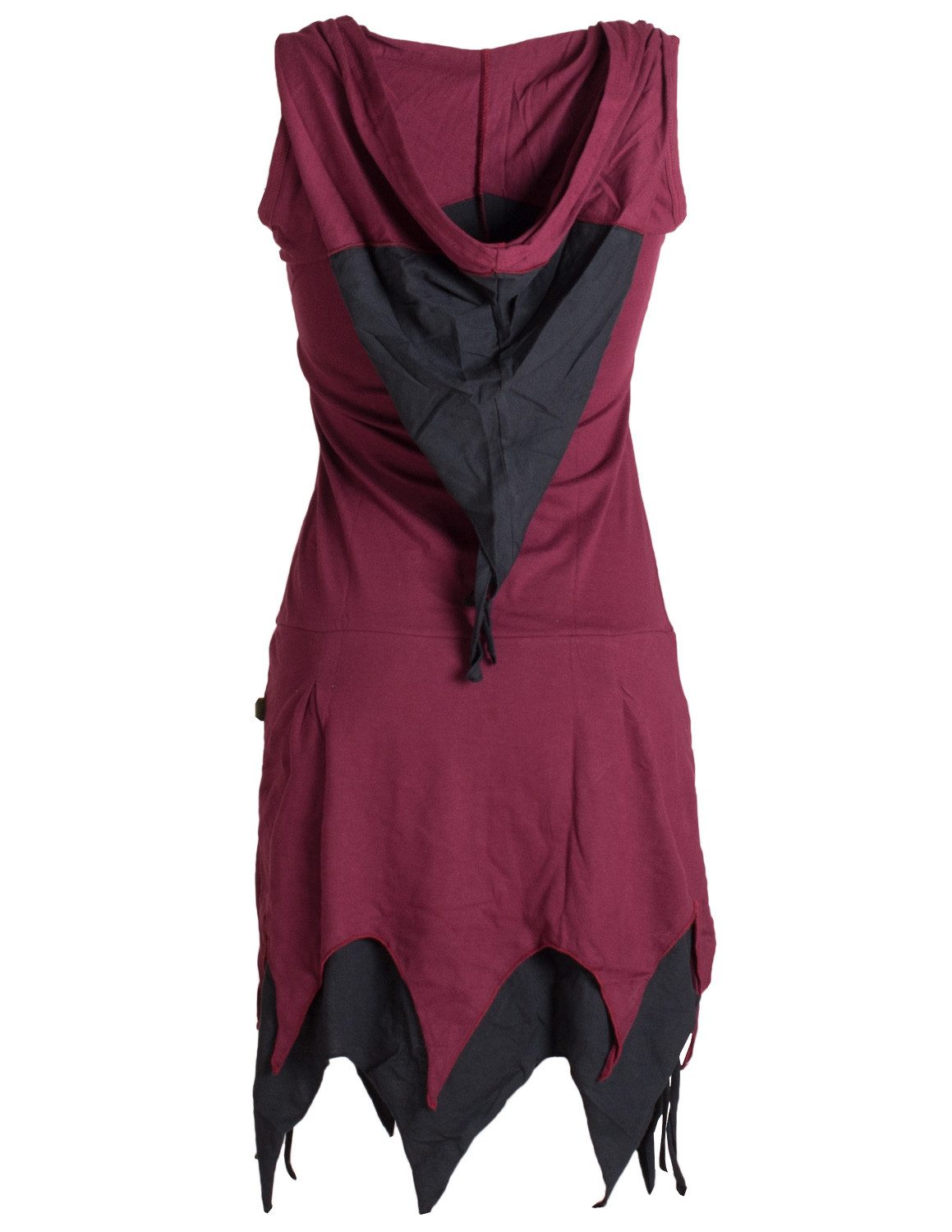 Vishes Zipfelkleid Ärmelloses Kleid im Lagenlook günstig online kaufen