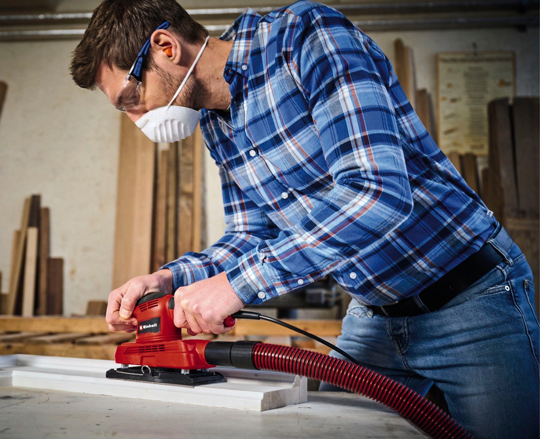 Einhell Schwingschleifer TC-OS 1520, 23000 U/min, günstig online kaufen