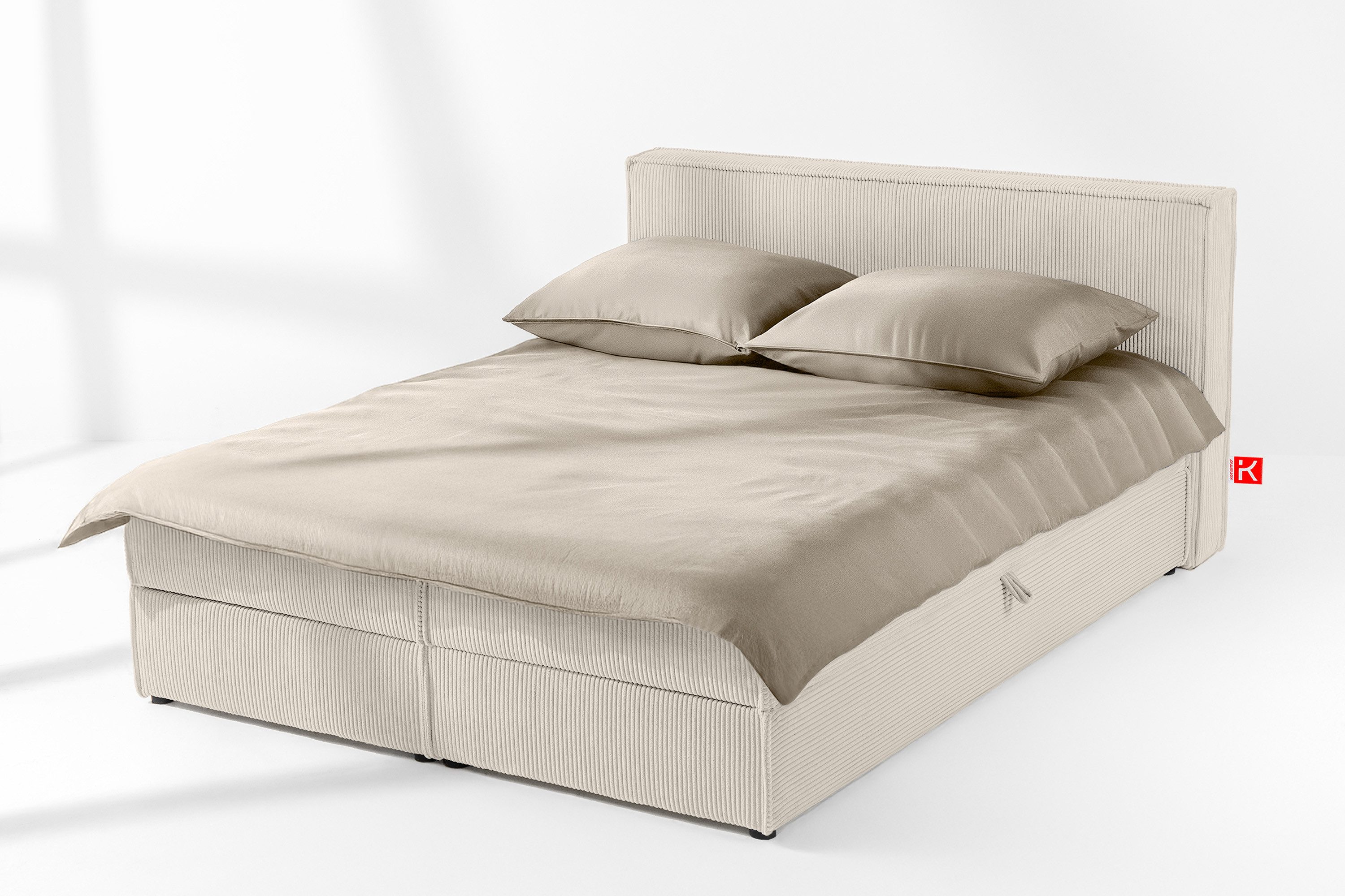 KONSIMO® Boxspringbett ROTI Polsterbett, inkl. Matratze günstig online kaufen