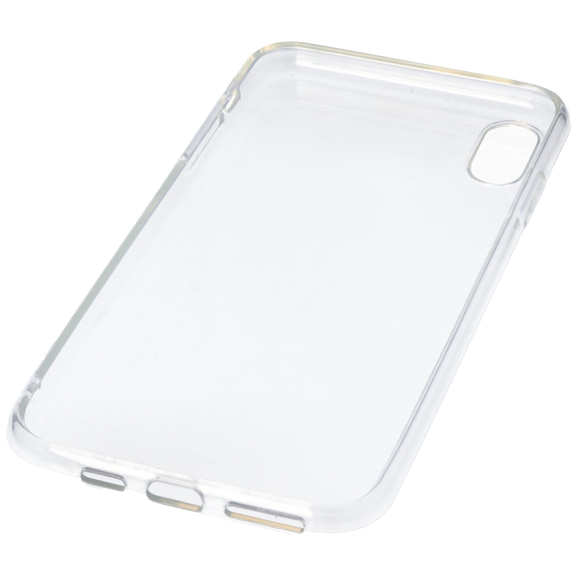 AccuCell Smartphone-Hülle Hülle passend für Apple iPhone XS Max - transparente Schutzhülle, Ant