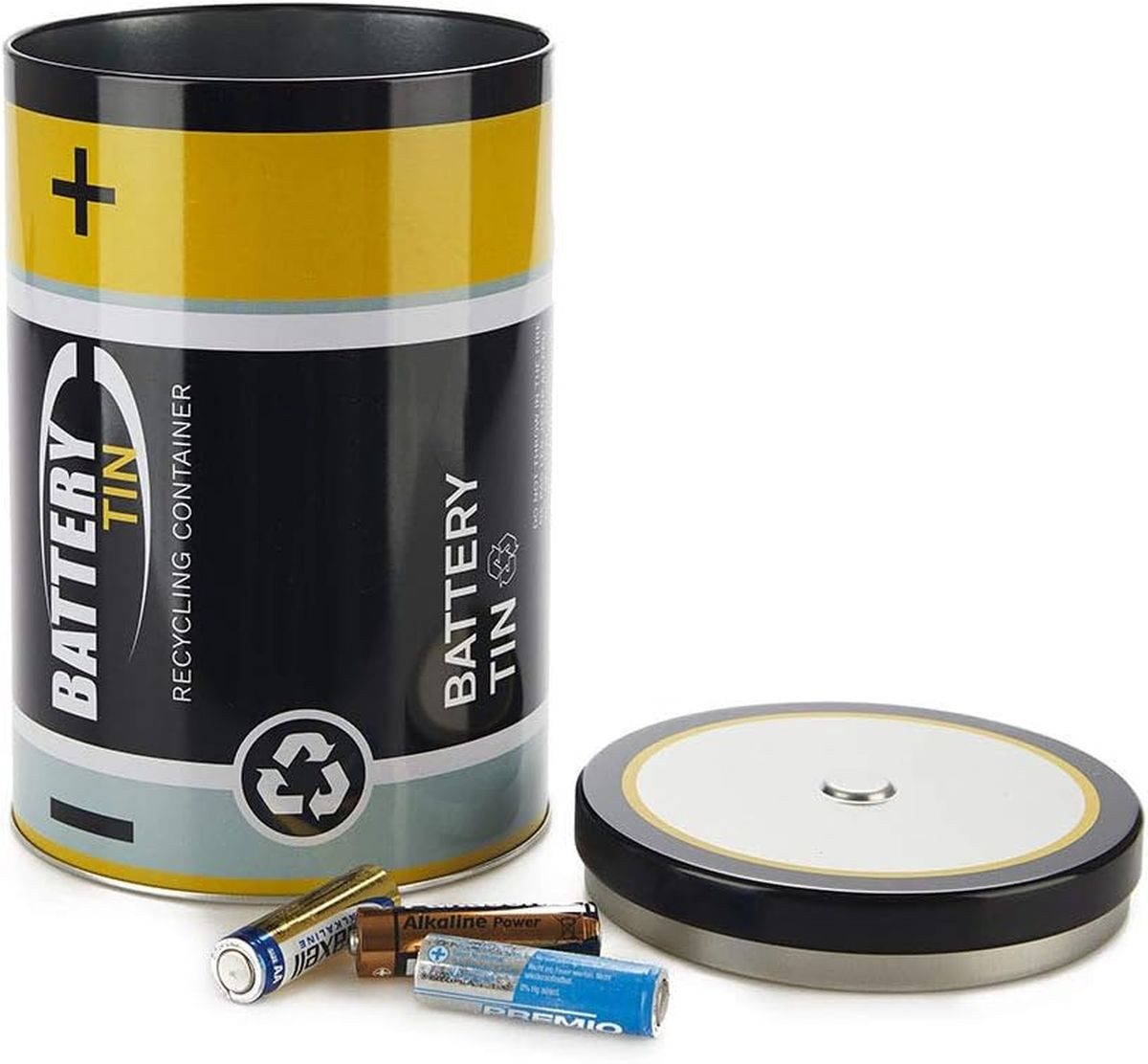 Batteriebox Sammelbox Recycling-Batteriebehälter saubere Batterie-Entsorgung