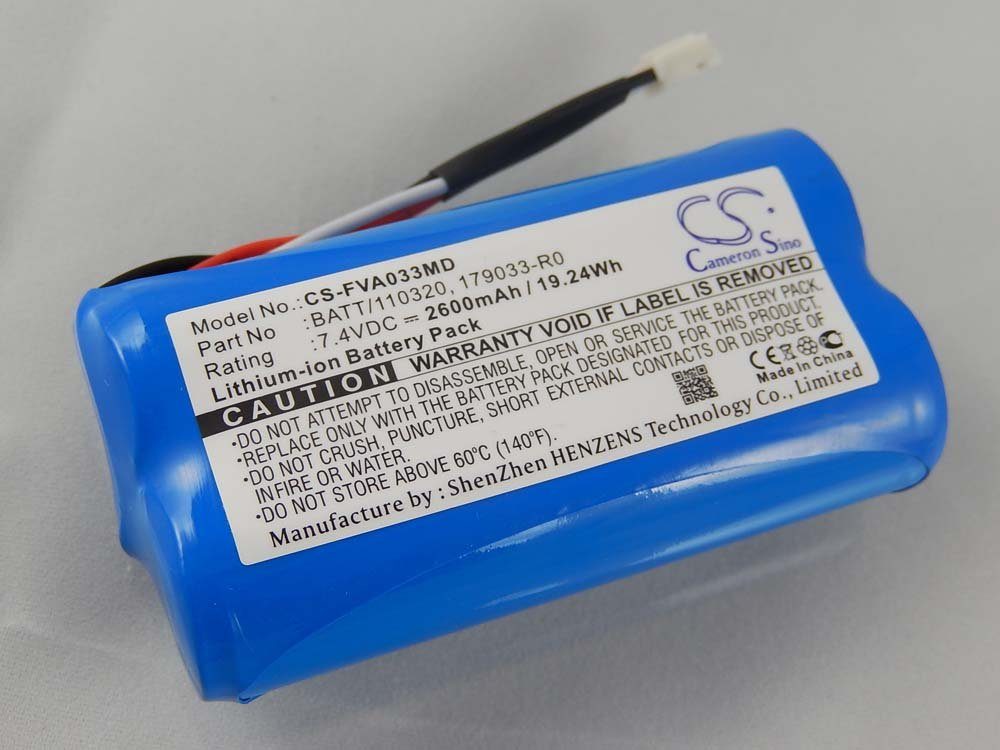 vhbw kompatibel mit Fresenius Volumat Agilia Infusionspumpe Akku Li-Ion 2600 mAh (7,4 V)