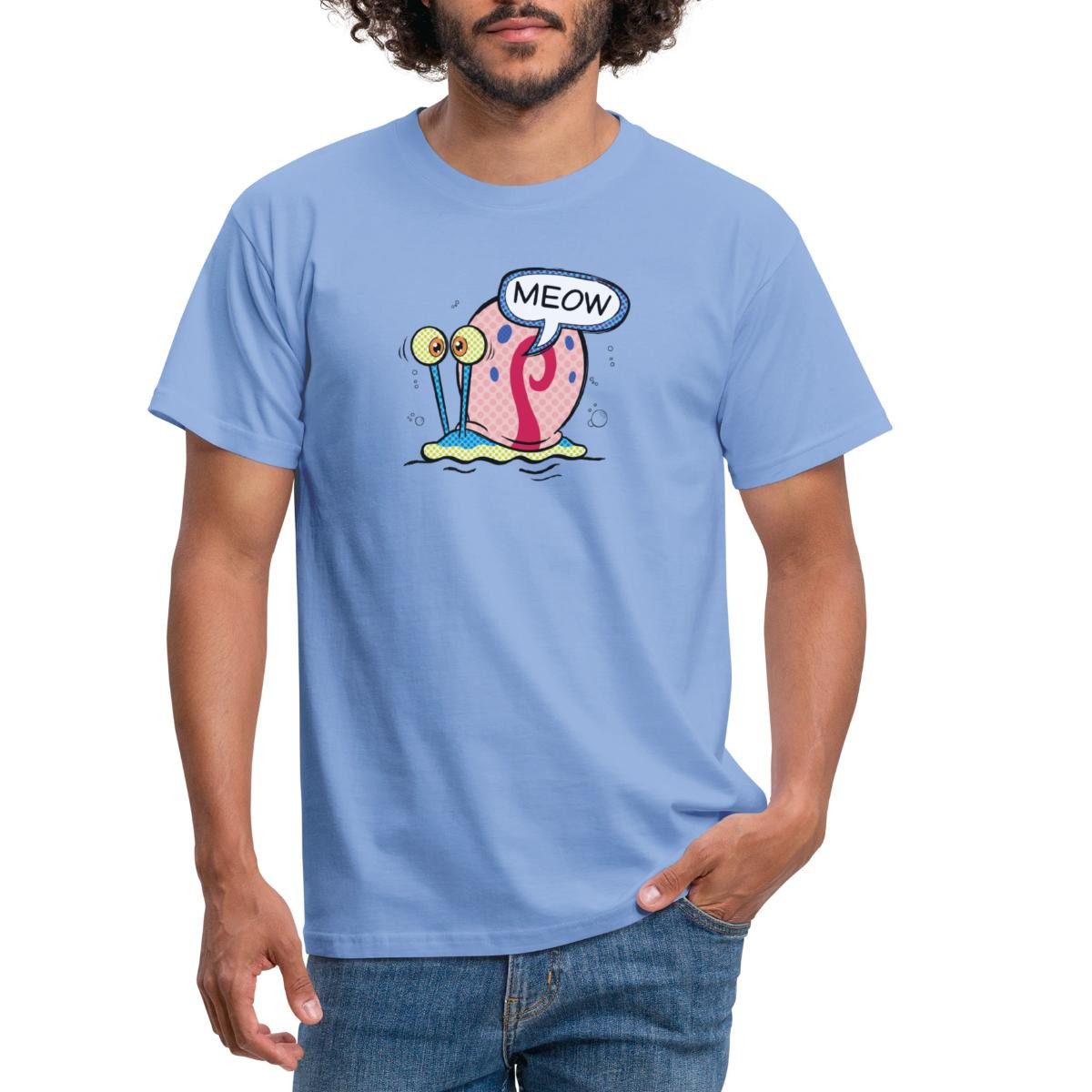Spreadshirt T-Shirt SpongeBob Schwammkopf Gary Die günstig online kaufen
