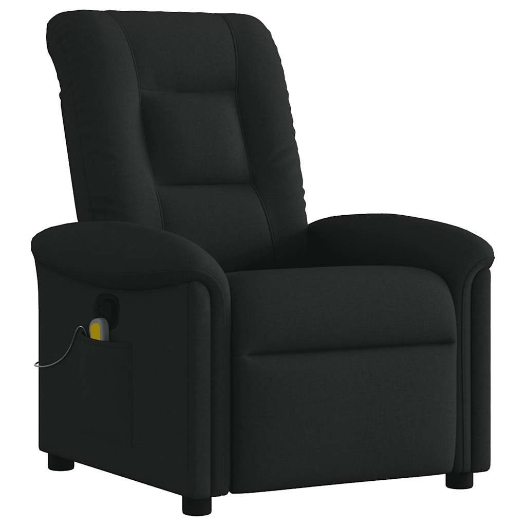 vidaXL Sessel Massagesessel Schwarz Stoff (1-St) günstig online kaufen