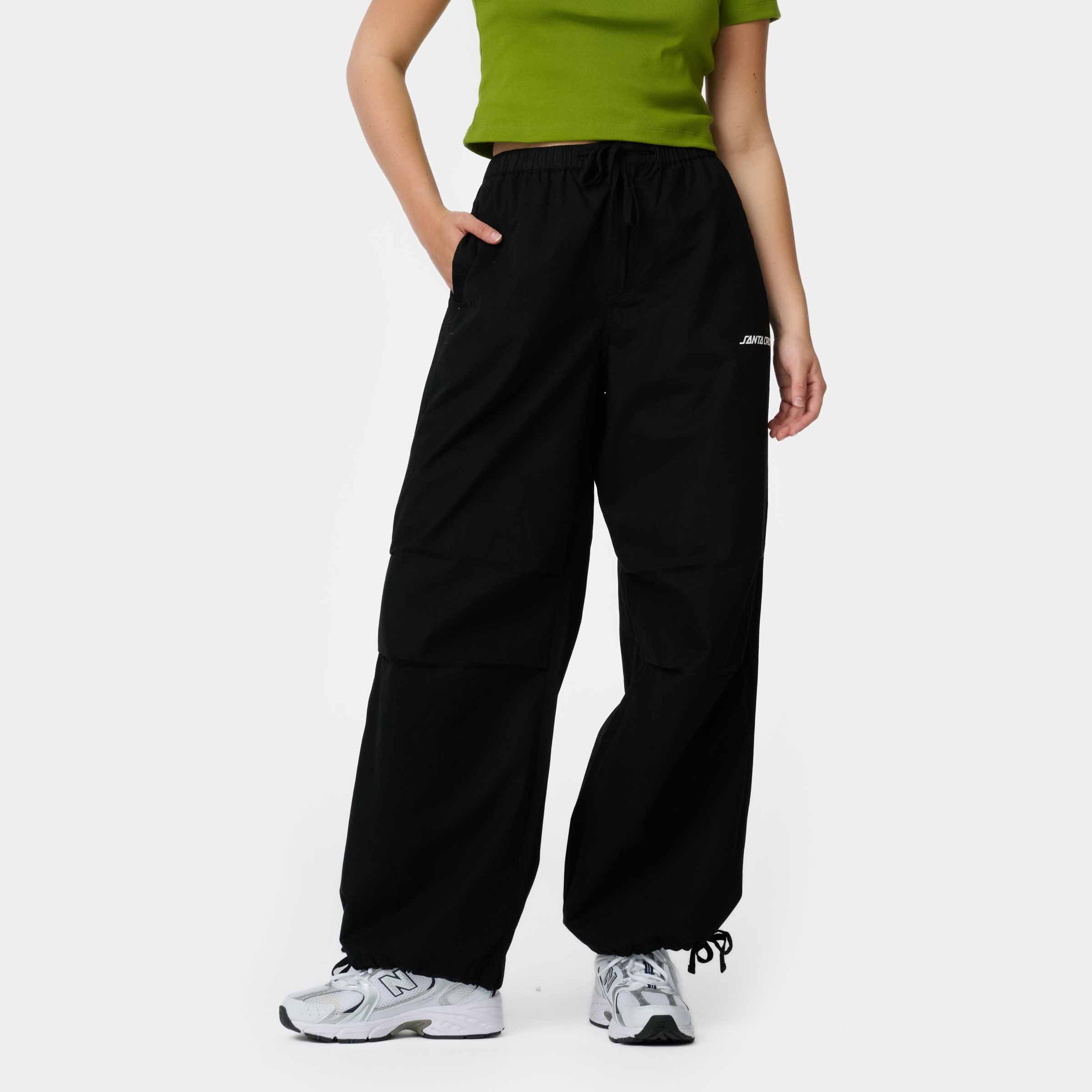 Santa Cruz Funktionshose STRIP PARACHUTE PANT aus Baumwolle, sportlicher Stil, bequeme Passform