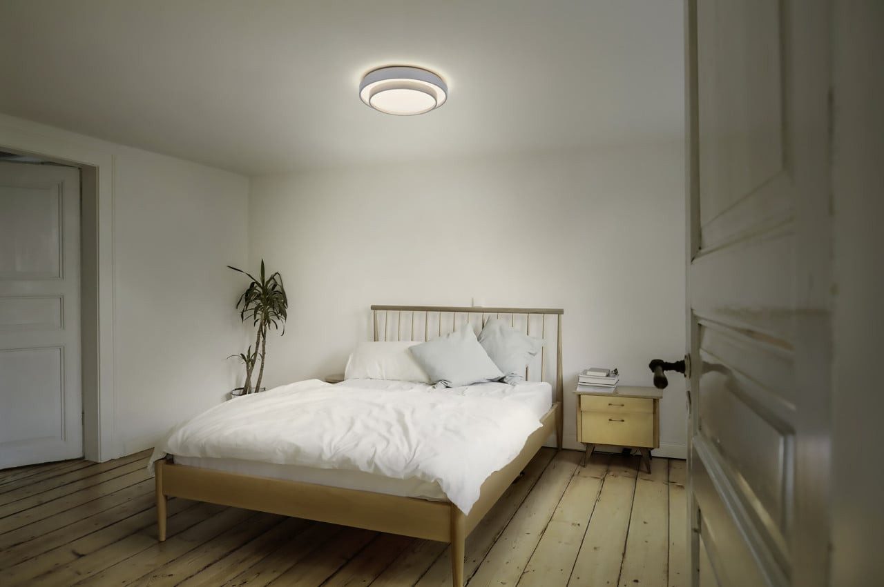 Osram Deckenleuchte Osram LED-Deckenleuchte Orbis Razon Ø 48,5 cm 36 W, Inkl. Leuchtmittel, Nicht dimmbar ohne Bewegungsmelder