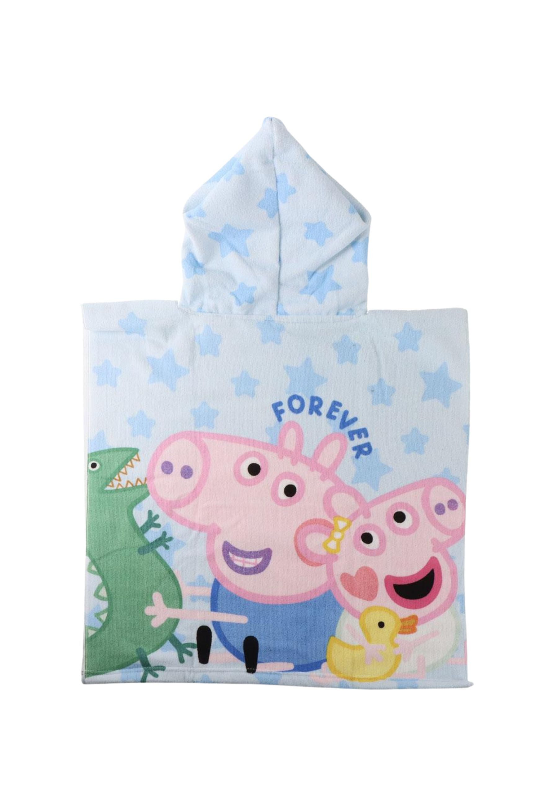 Disney Badeponcho Peppa Pig Polyester-Poncho, 100% Polyester